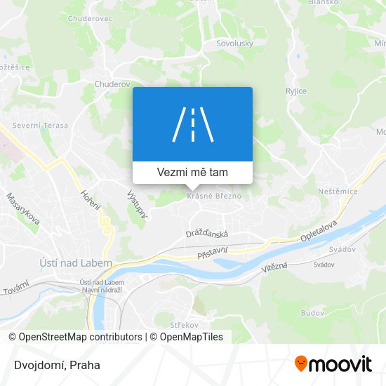 Dvojdomí mapa