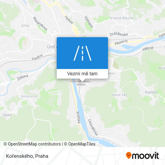 Kořenského mapa