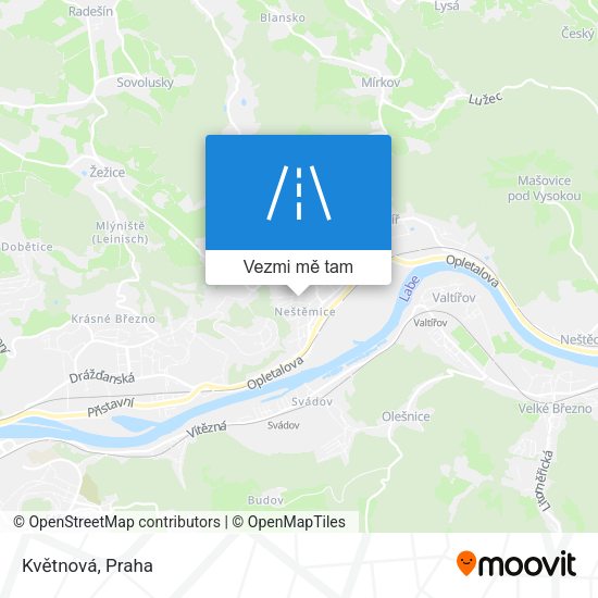 Květnová mapa