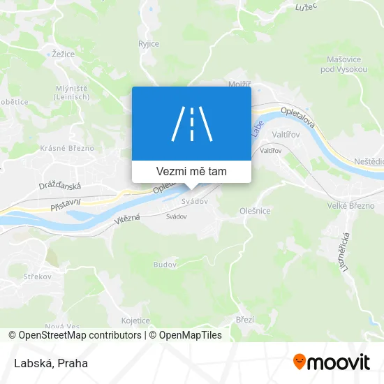 Labská mapa