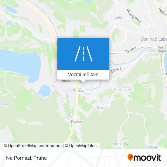 Na Pomezí mapa