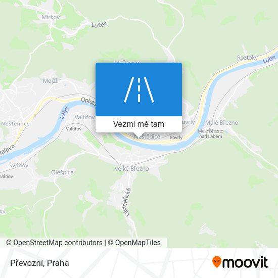 Převozní mapa