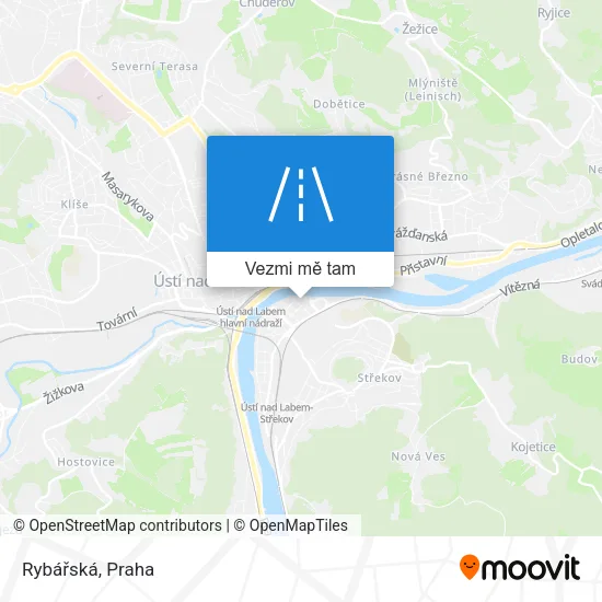 Rybářská mapa