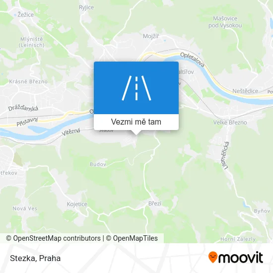 Stezka mapa