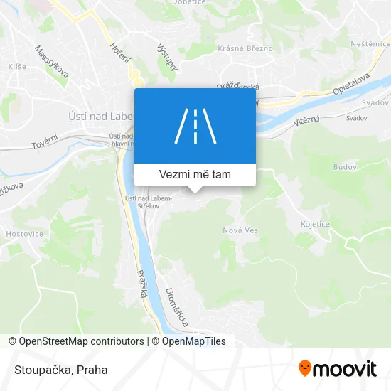Stoupačka mapa