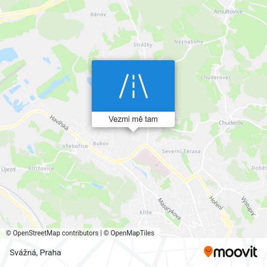 Svážná mapa