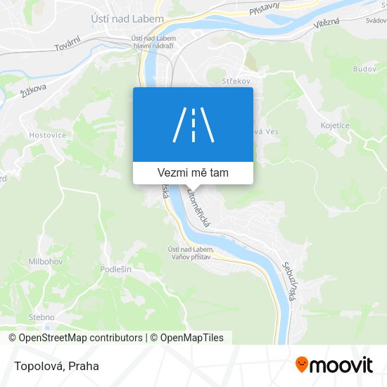 Topolová mapa