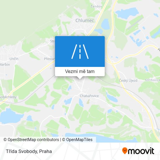 Třída Svobody mapa
