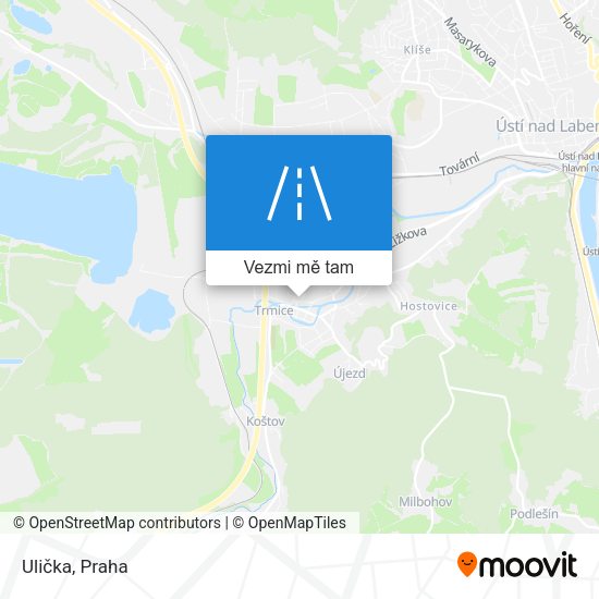 Ulička mapa