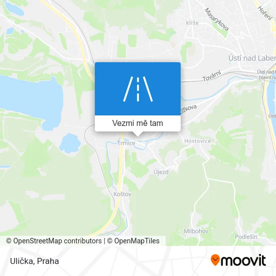 Ulička mapa