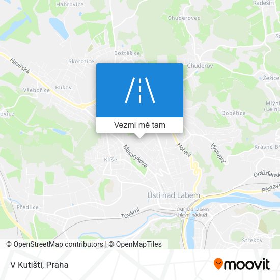 V Kutišti mapa