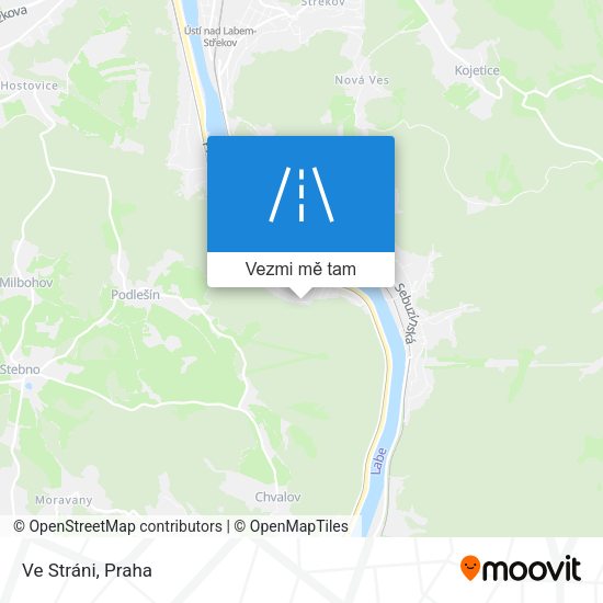 Ve Stráni mapa