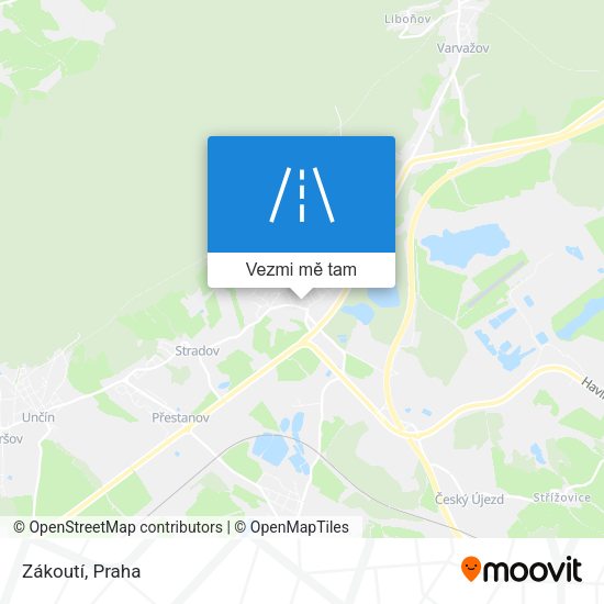 Zákoutí mapa