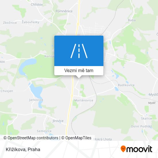 Křižíkova mapa