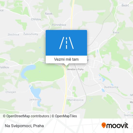 Na Svépomoci mapa