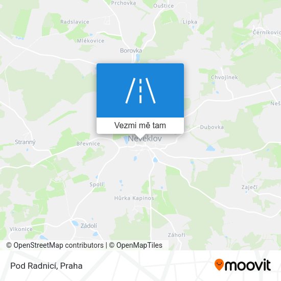 Pod Radnicí mapa
