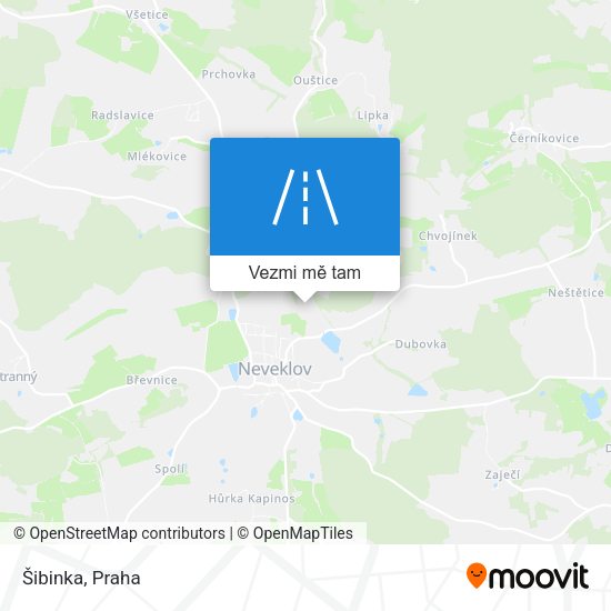 Šibinka mapa