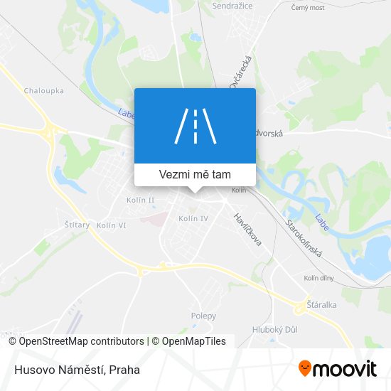 Husovo Náměstí mapa