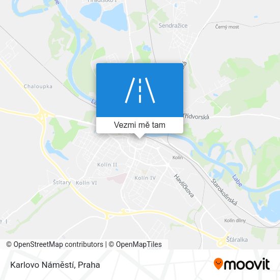 Karlovo Náměstí mapa