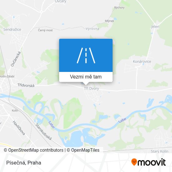 Písečná mapa