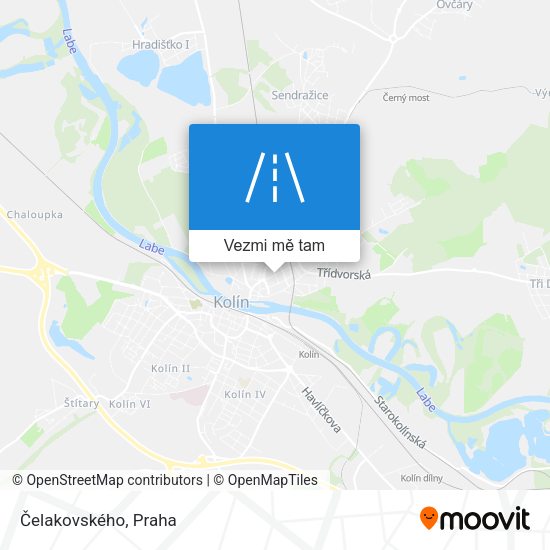 Čelakovského mapa