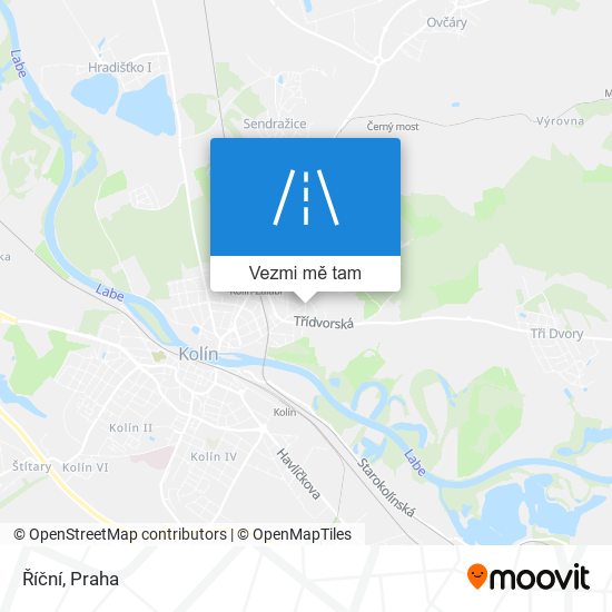 Říční mapa