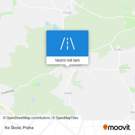 Ke Škole mapa