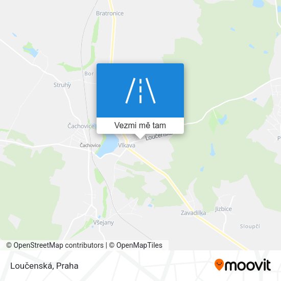 Loučenská mapa