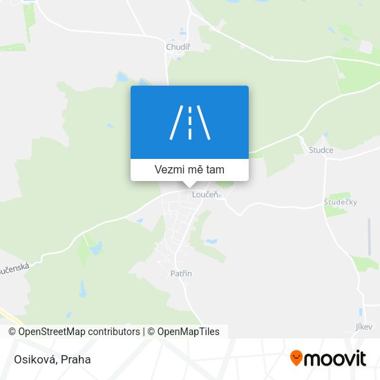 Osiková mapa
