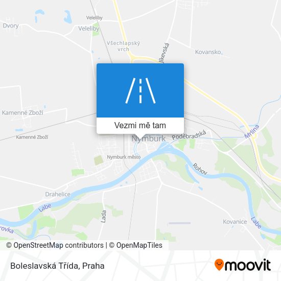 Boleslavská Třída mapa