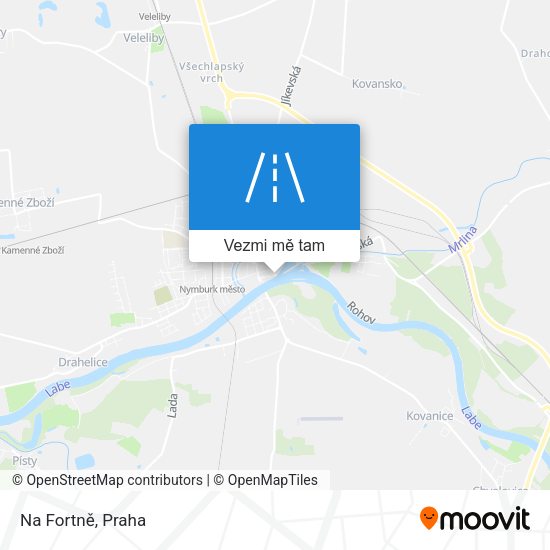 Na Fortně mapa