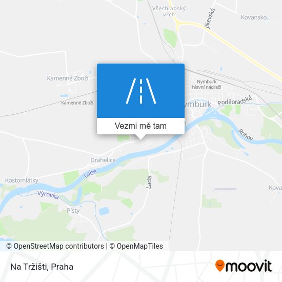 Na Tržišti mapa