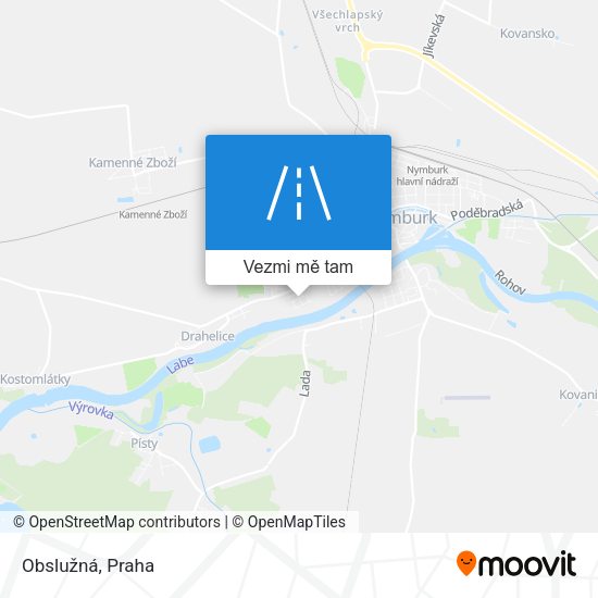 Obslužná mapa