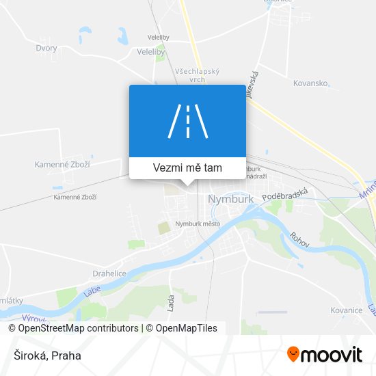 Široká mapa