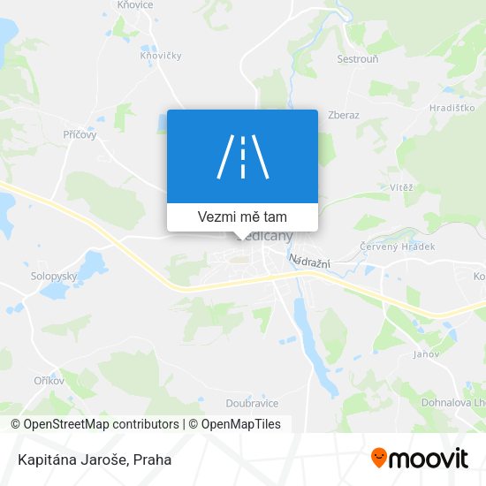 Kapitána Jaroše mapa