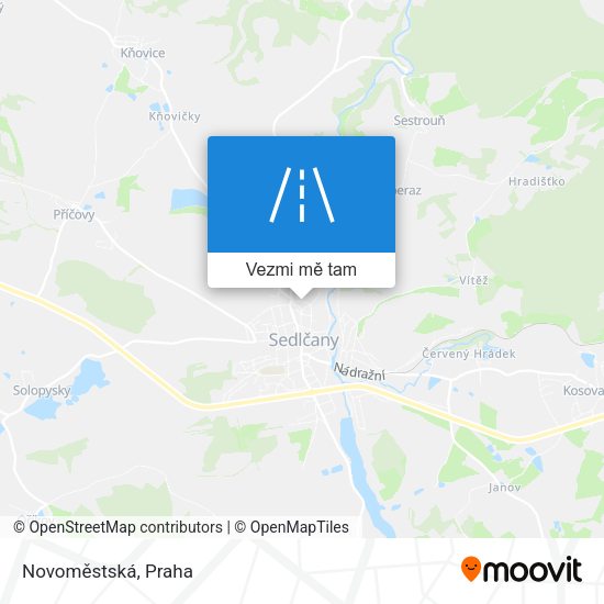 Novoměstská mapa