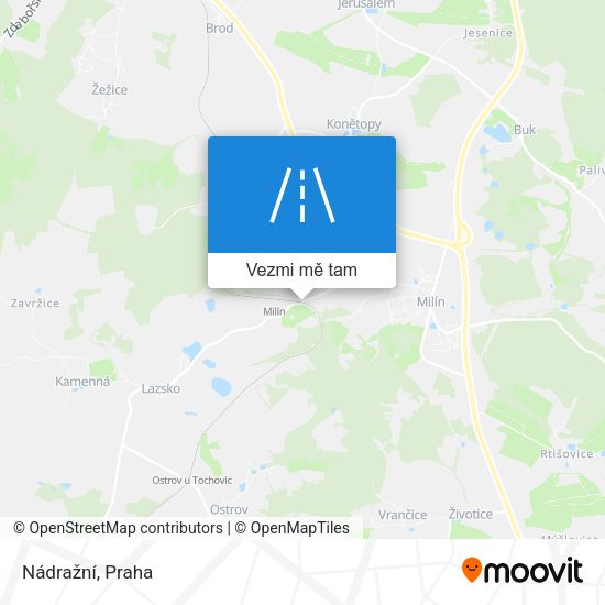 Nádražní mapa