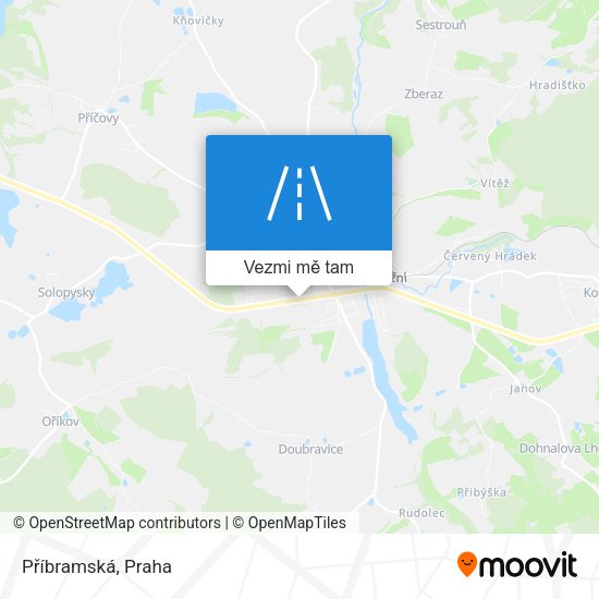 Příbramská mapa