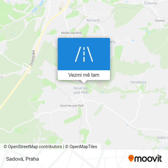 Sadová mapa