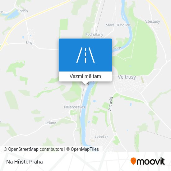 Na Hřišti mapa