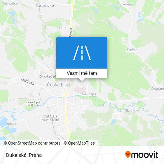 Dukelská mapa
