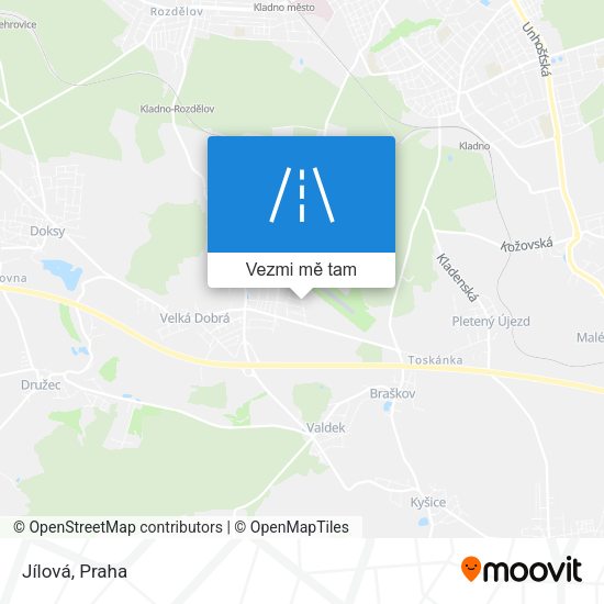 Jílová mapa
