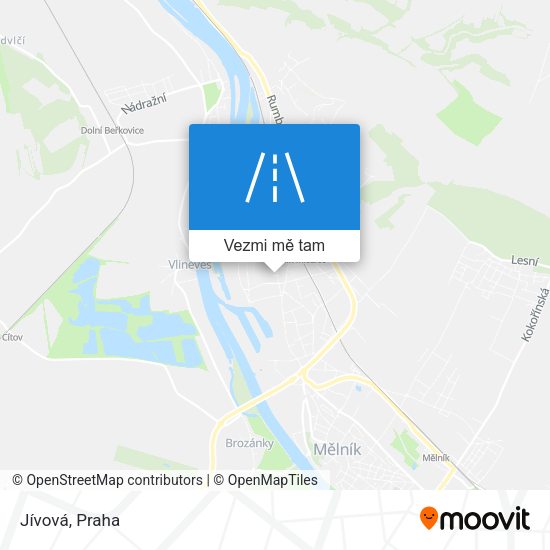 Jívová mapa
