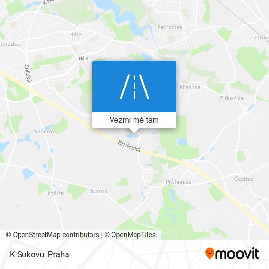 K Sukovu mapa