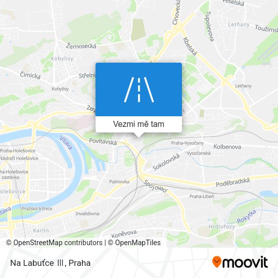 Na Labuťce Ⅲ mapa