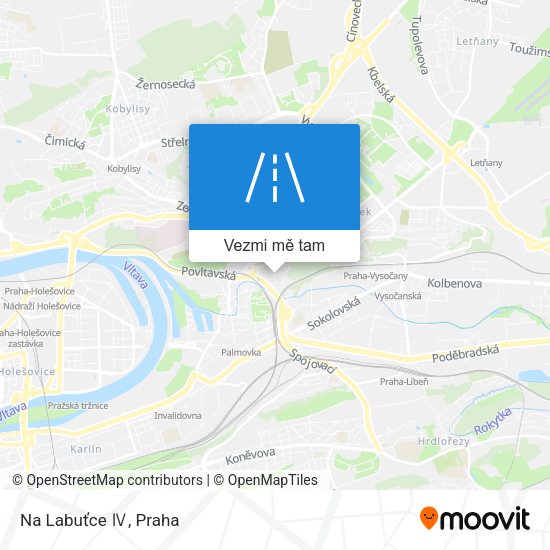 Na Labuťce Ⅳ mapa