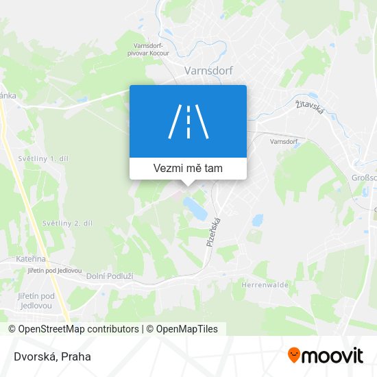 Dvorská mapa
