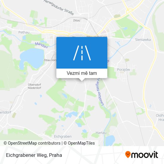 Eichgrabener Weg mapa