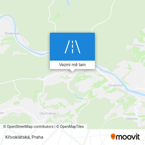 Křivoklátská mapa