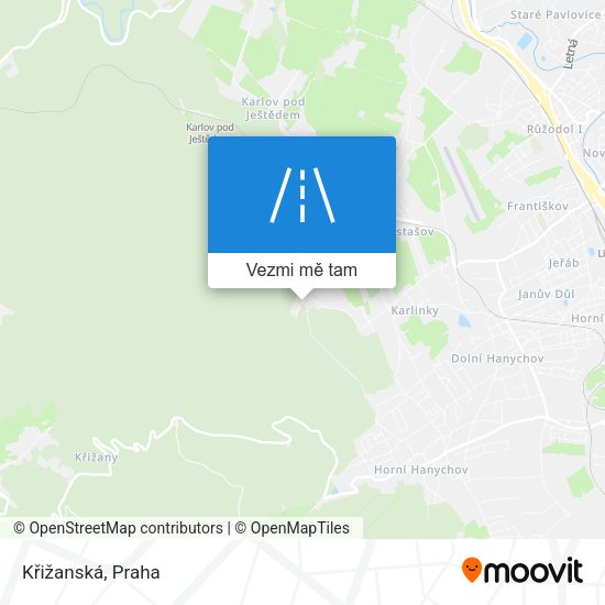 Křižanská mapa